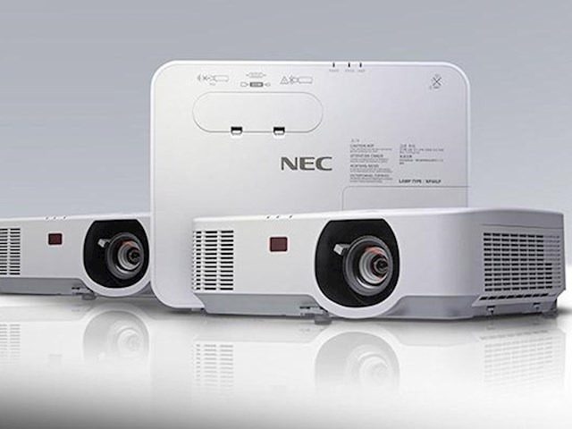 NEC apresenta nova gama de projetores profissionais