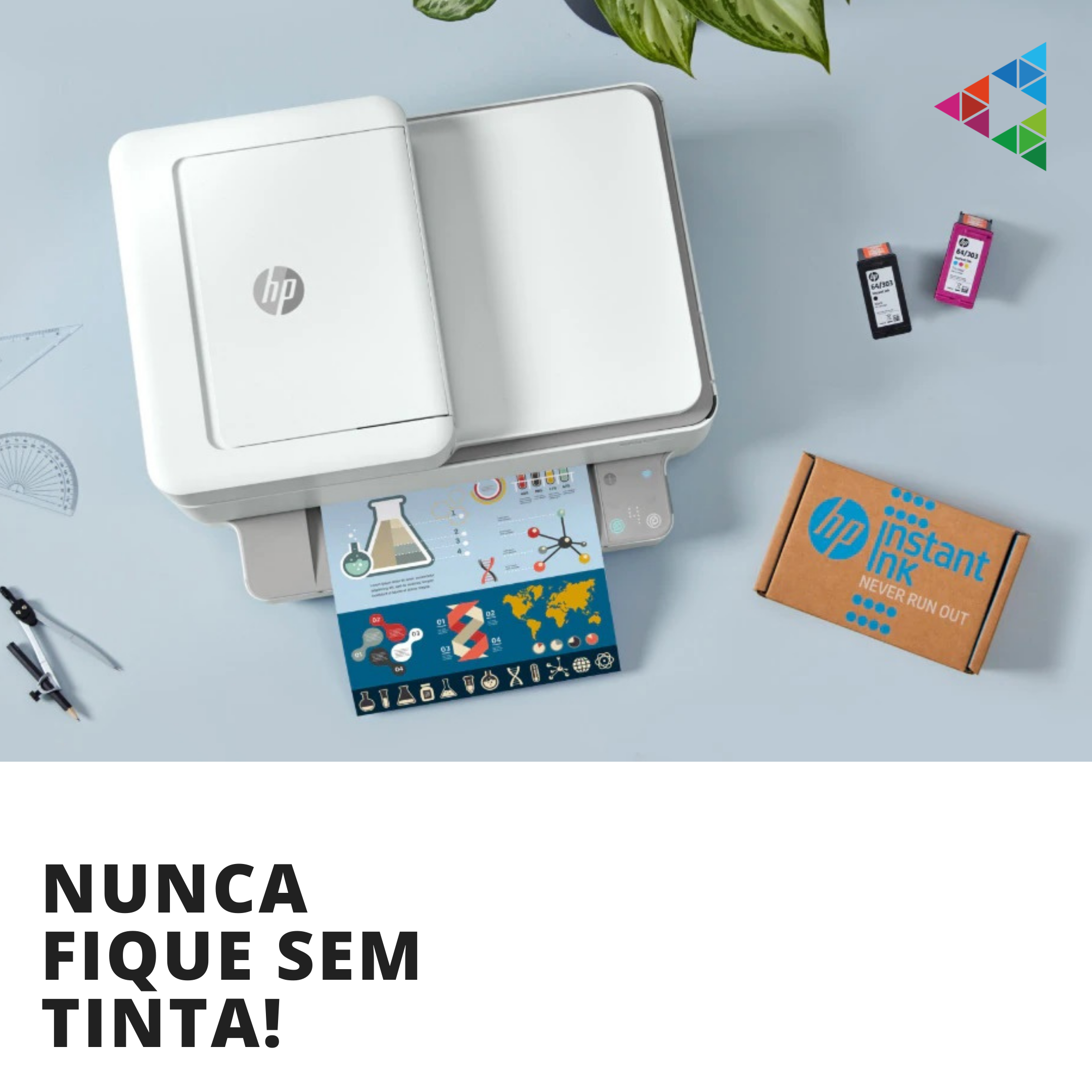 Tinteiros e toners originais HP