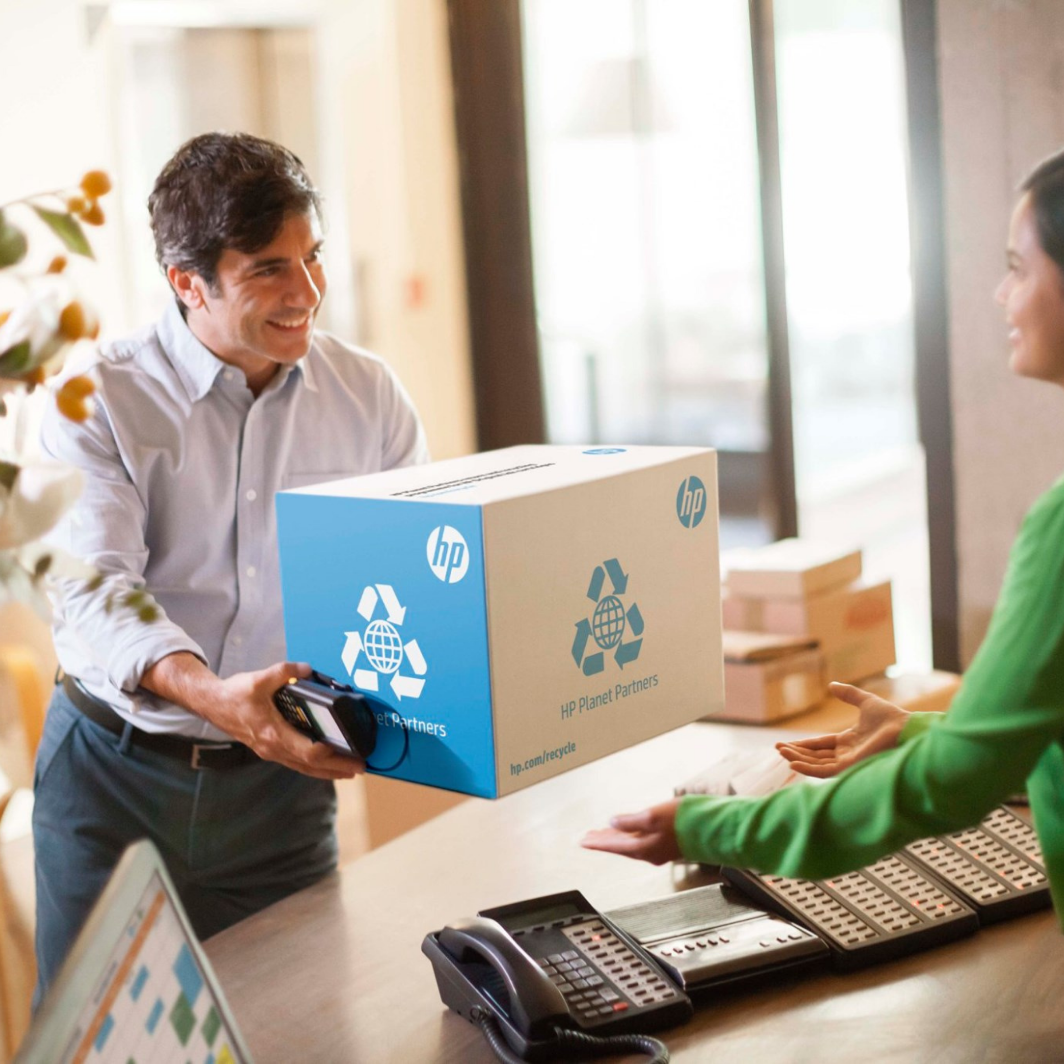 Ajude a proteger o meio ambiente com a HP