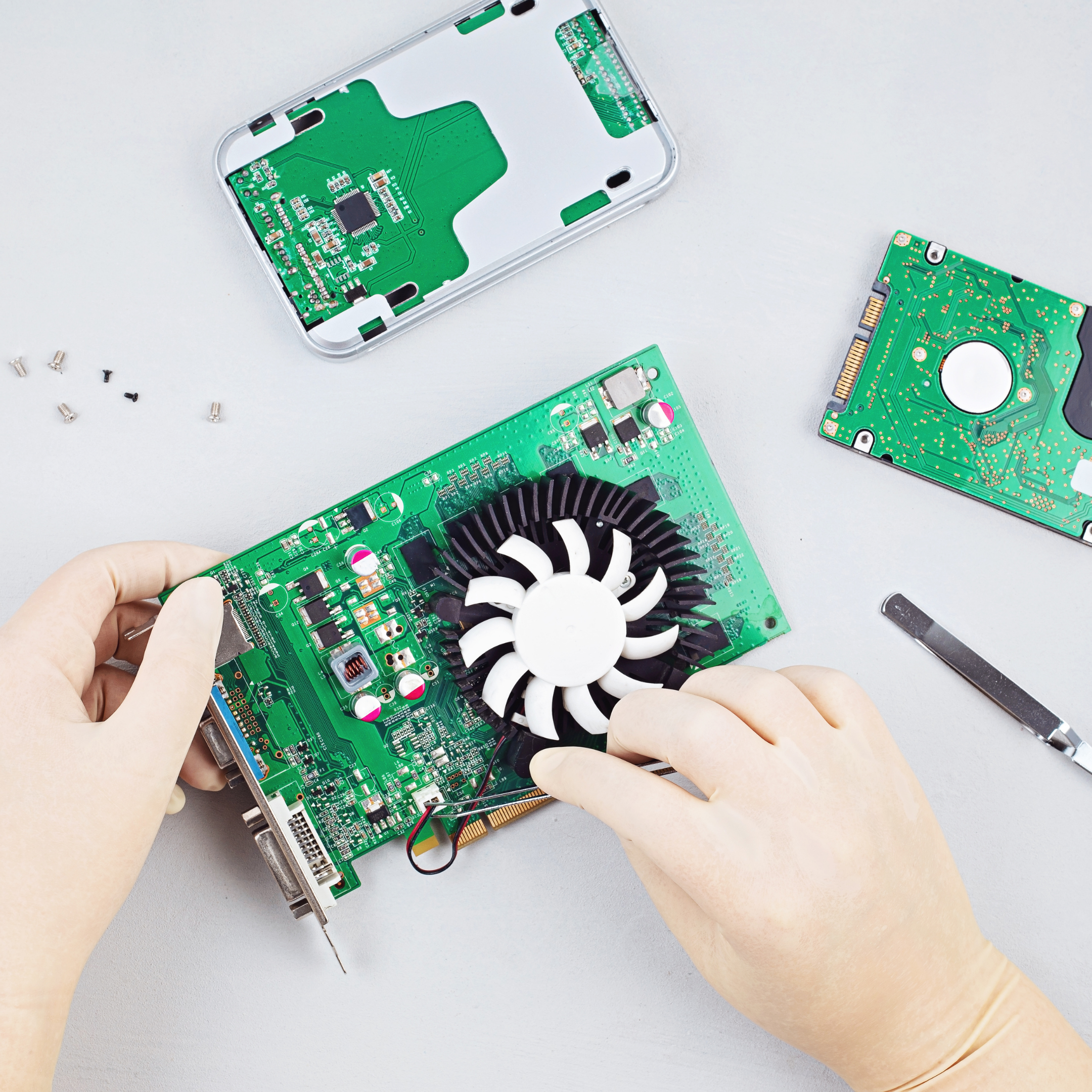 A sua impressora não funciona? Um dos seus portáteis avariou? 