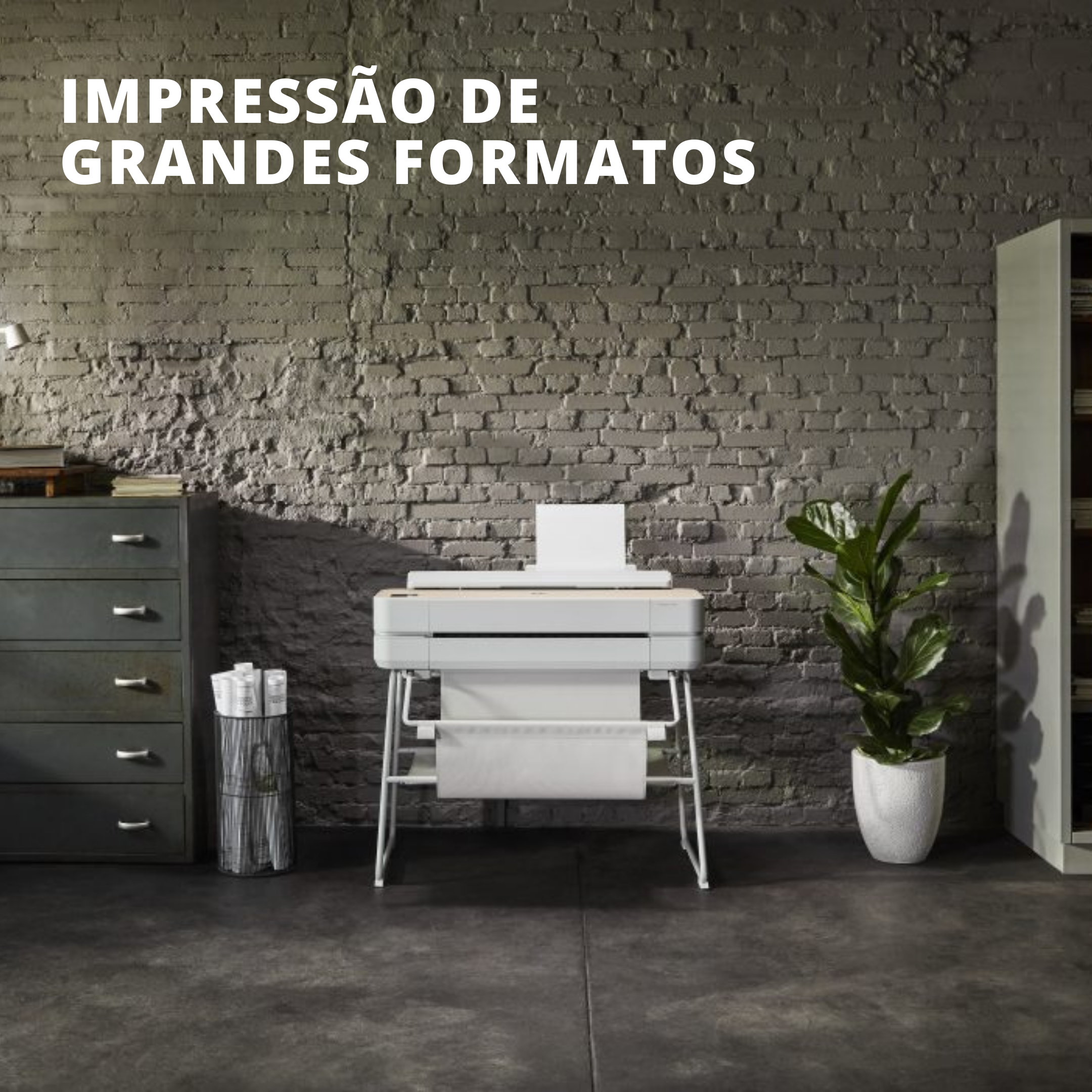 Pense em grande. Imprima facilmente.