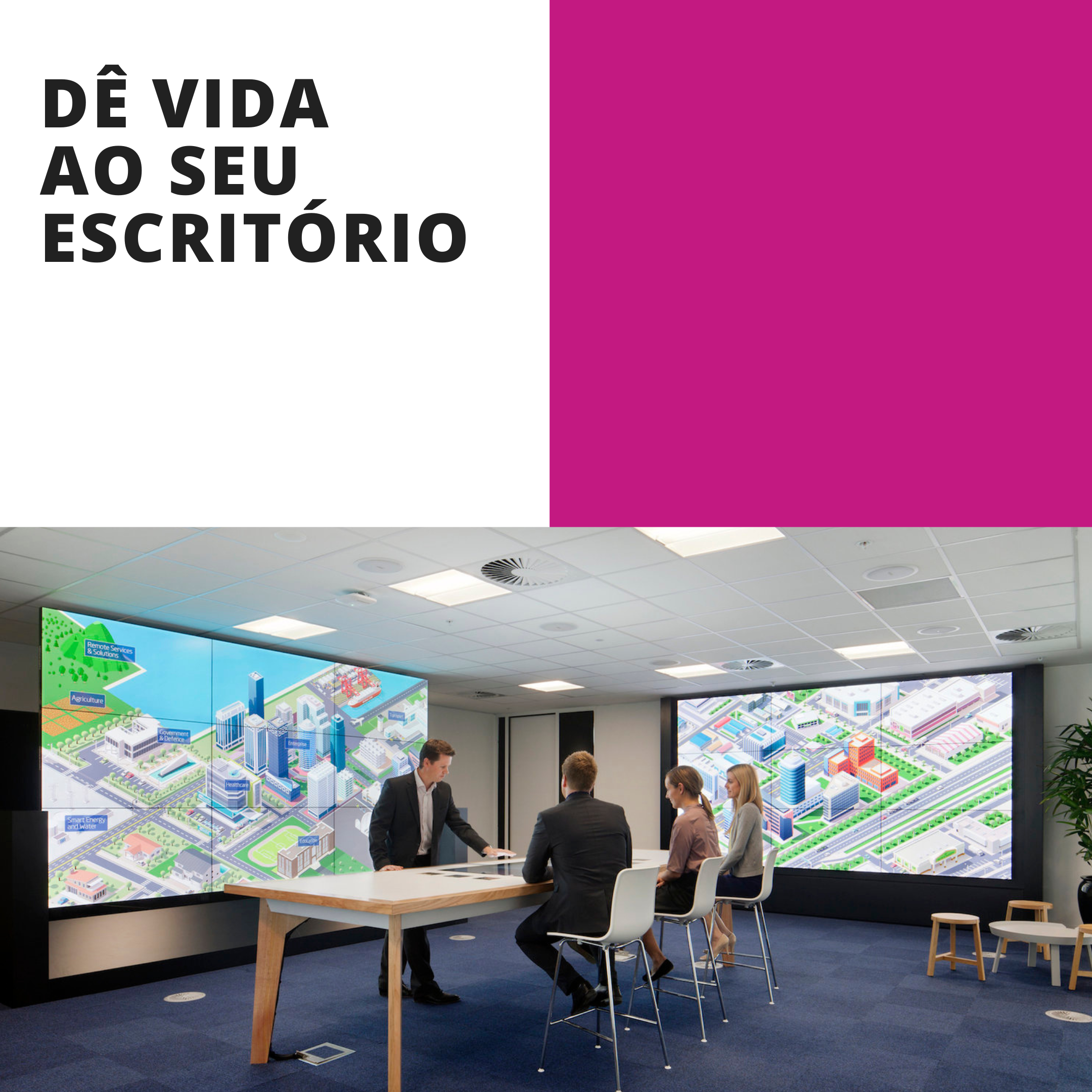 Dê uma nova vida ao seu escritório