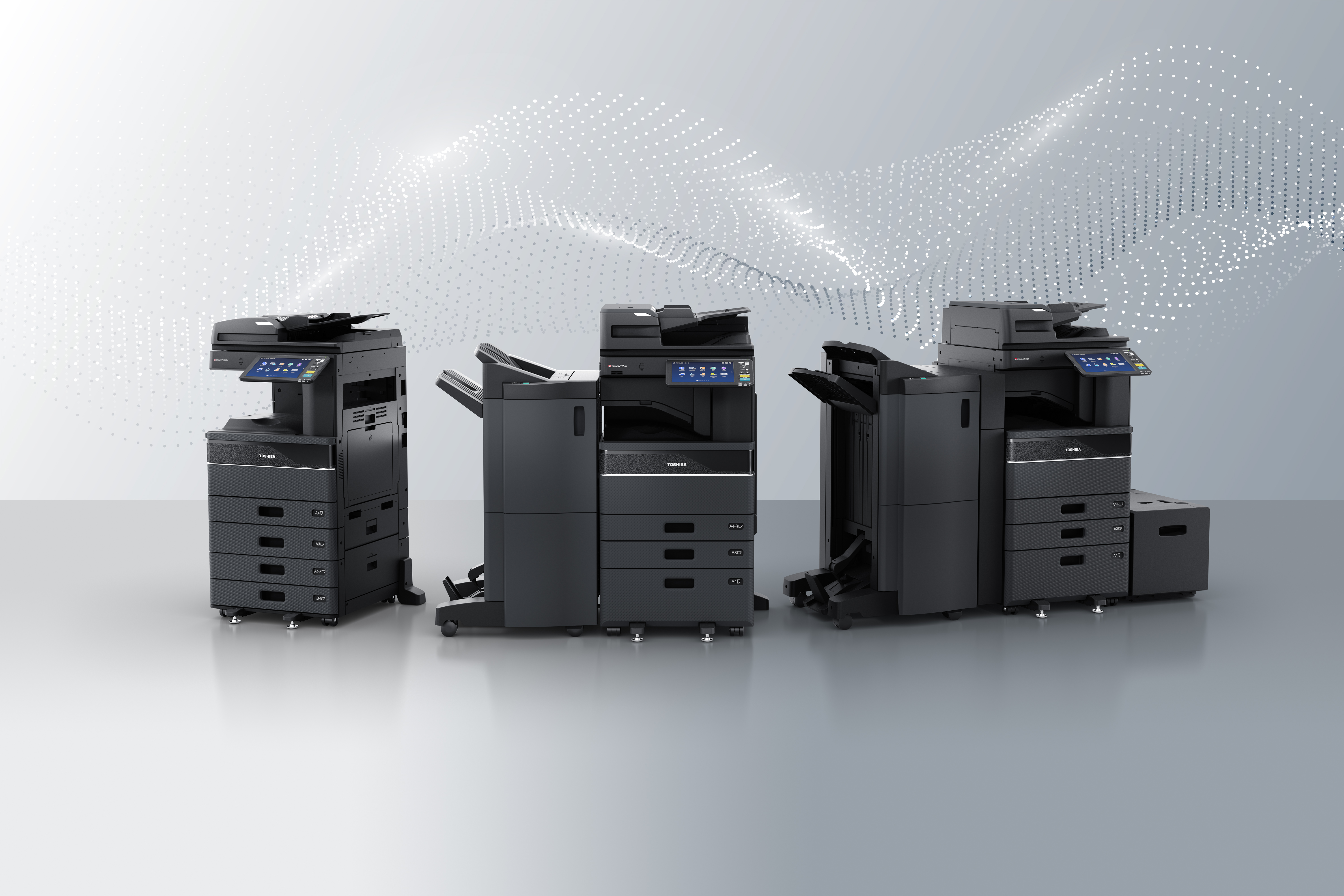 Nova geração de multifunções Toshiba