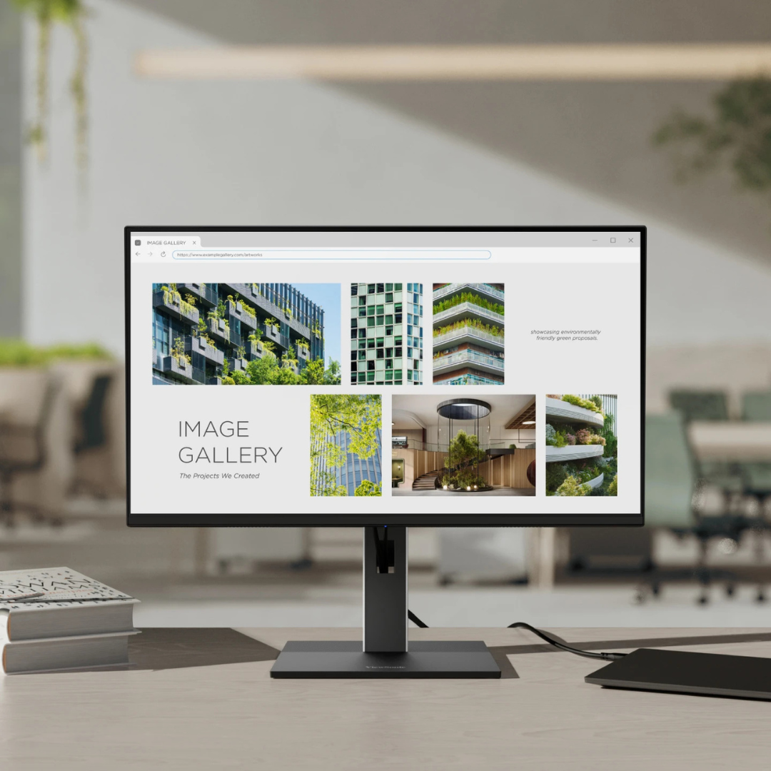 Celebramos a liberdade que o monitor ViewSonic VG58 Series proporciona