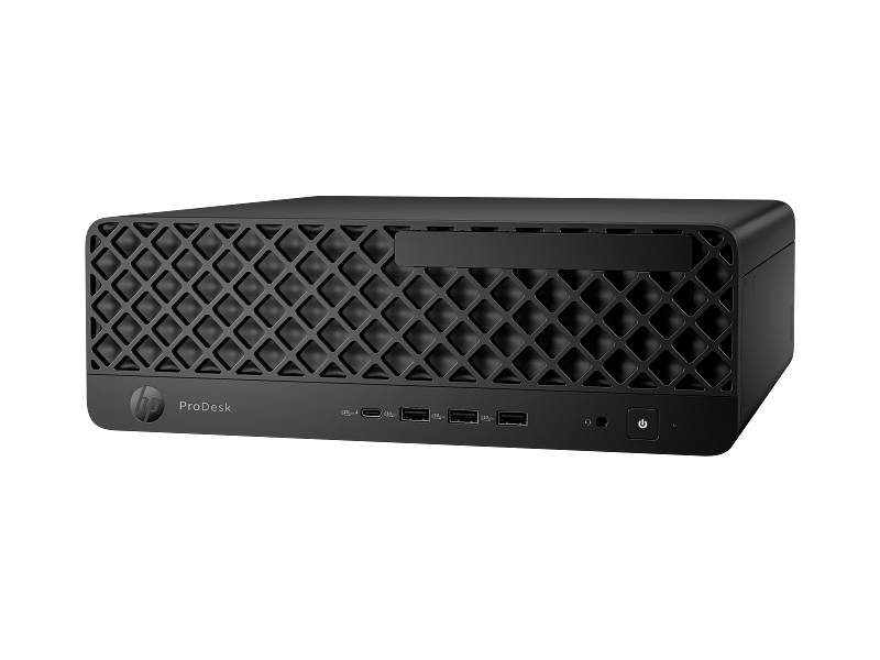 Storks__HP_ProDesk_4_SFF_G1i_Desktop_AI_PC_JetBlack_nonODD_Catalog_TransparentBG_FrontLeft_4219114.png